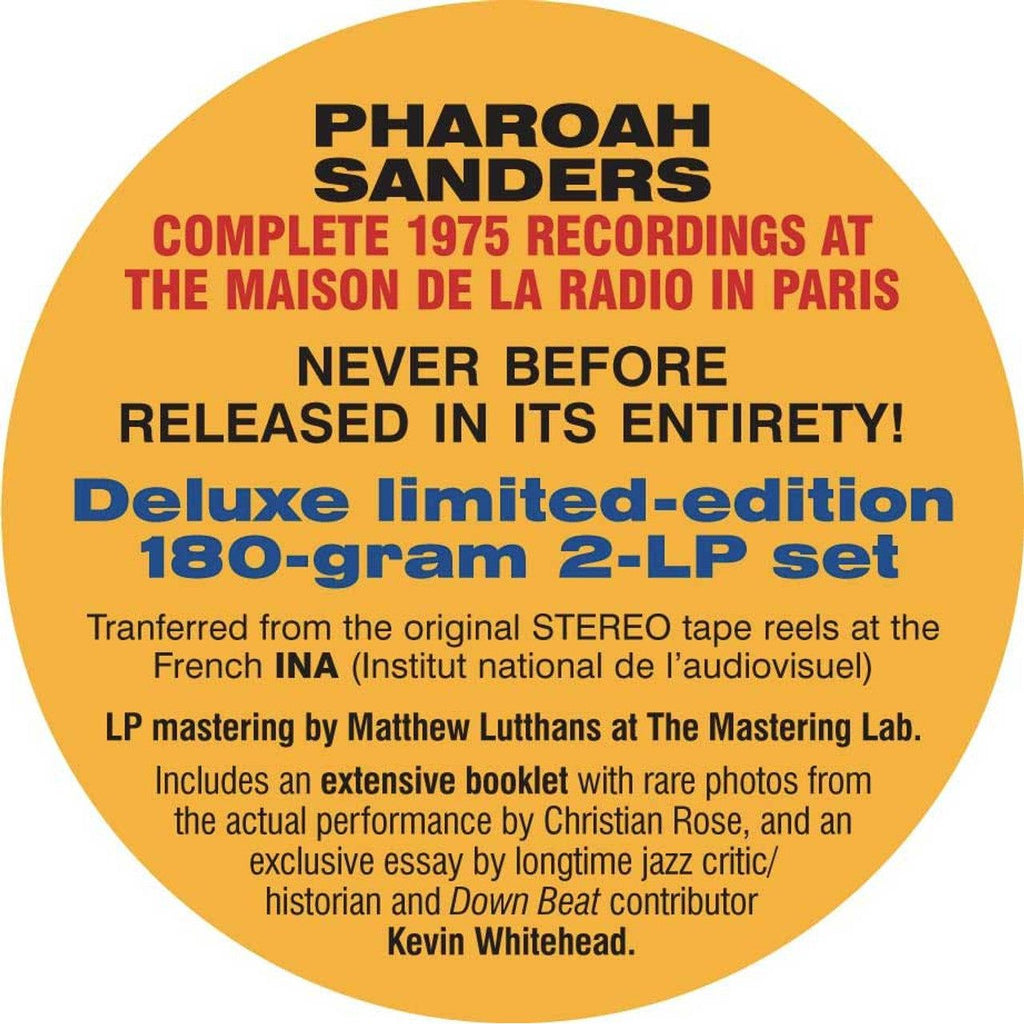 Pharoah Sanders - Love Is Here: The Complete Paris 1975 ORTF Recordings - LP [ Record ]