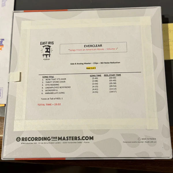 Everclear - Songs from An American Movie Vol. 1: Learning How to Smile - Yellow Ltd. Ed. - Intervention Records LP [ Record ]