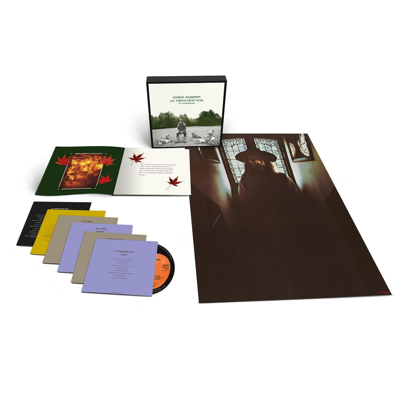 George Harrison - All Things Must Pass - 50th Anniversary - Super Deluxe 5x CD/Blu-ray [ Record ]