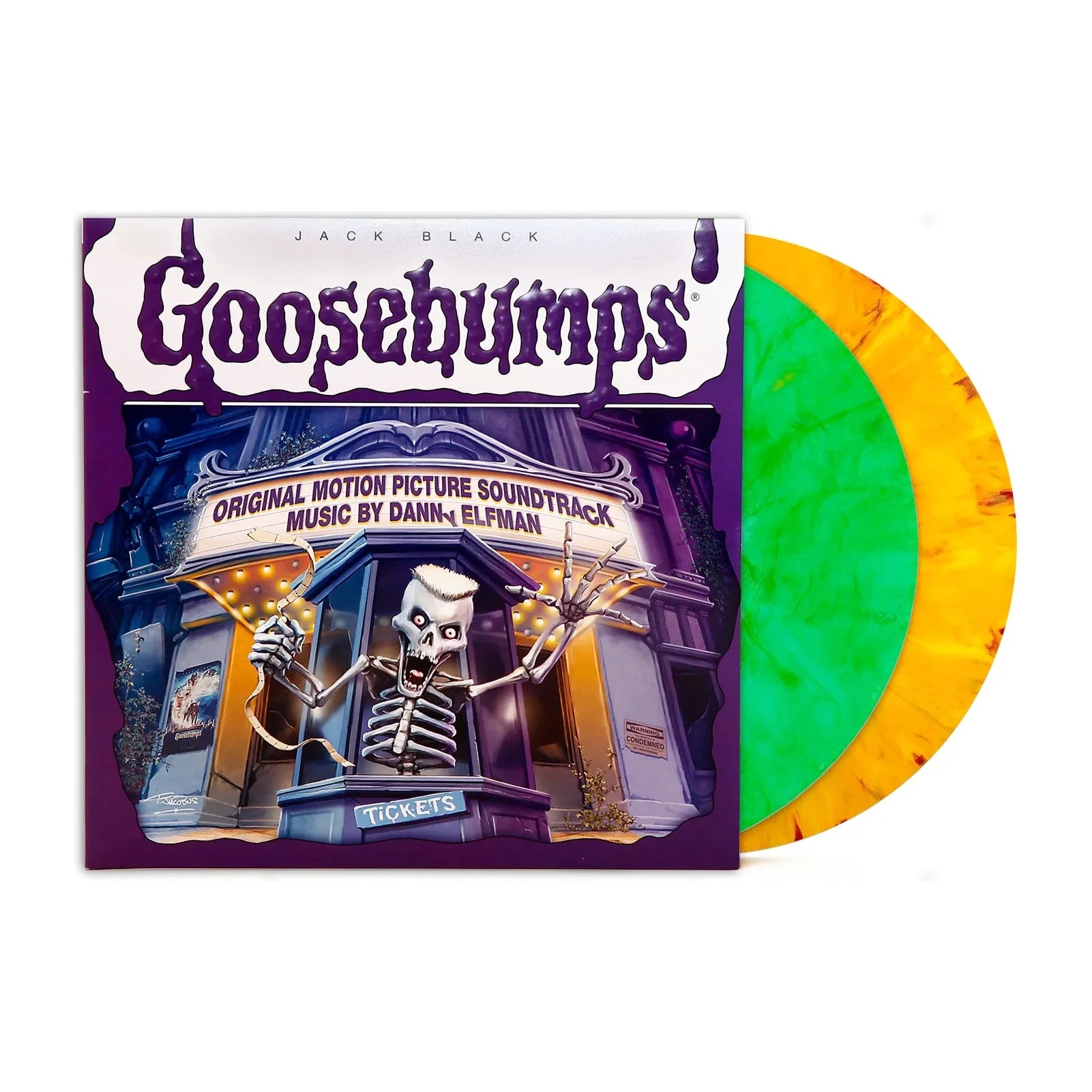 Goosebumps - Original Motion Picture Music by Danny Elfman - "Haunted Mask" Color LP [ Record ]