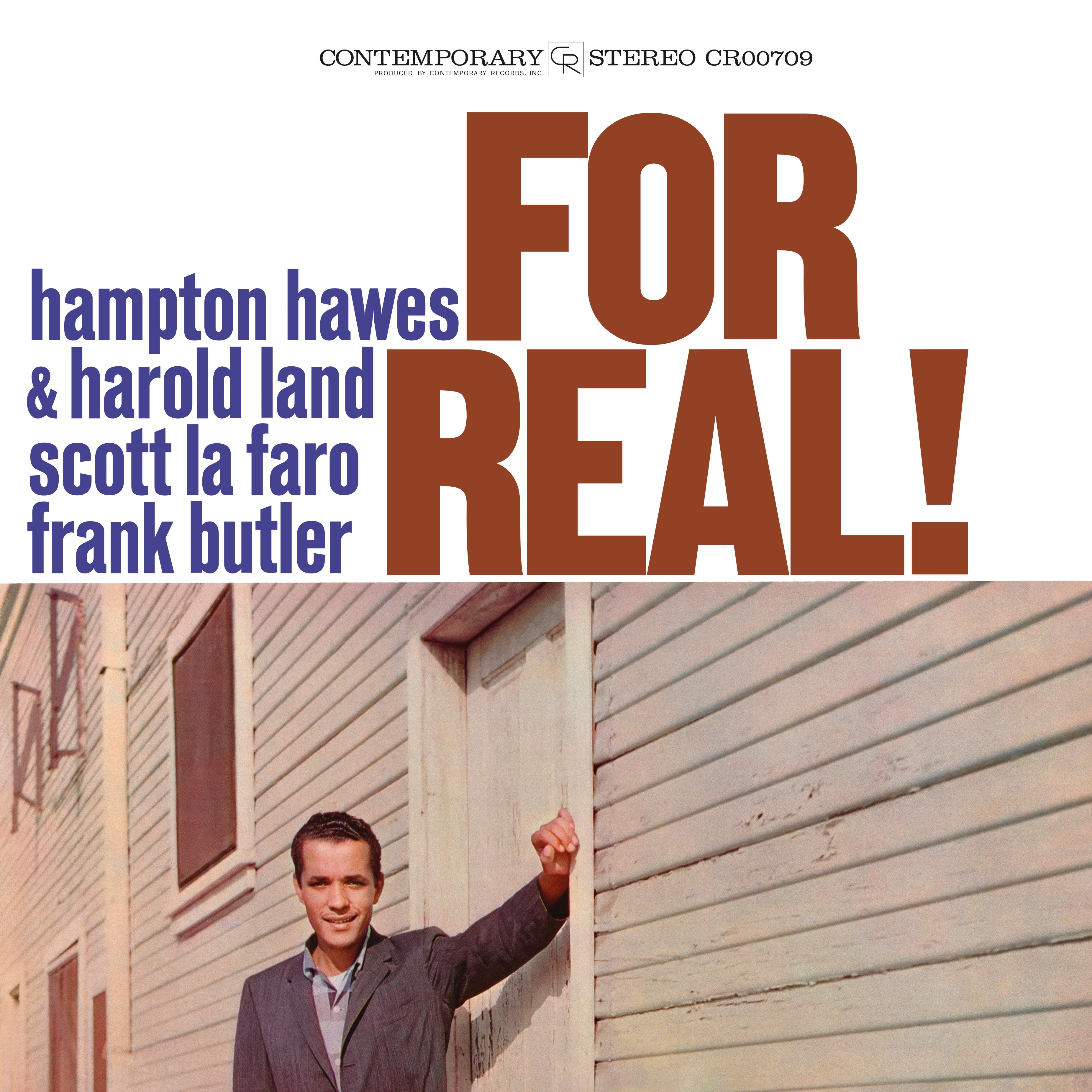 Hampton Hawes - For Real! - Contemporary LP [ Record ]
