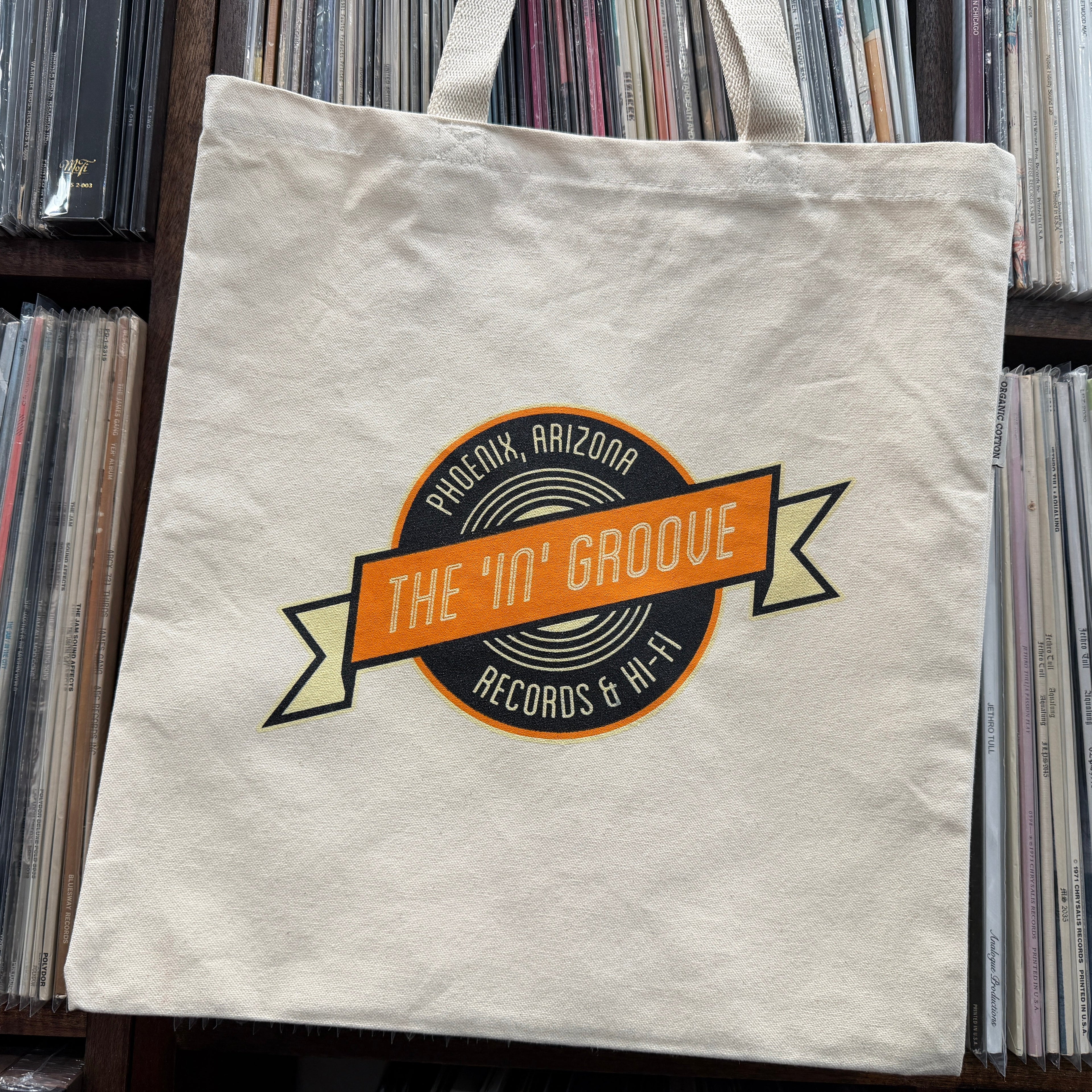 The 'In' Groove Record Store Tote Bag [ Record ]