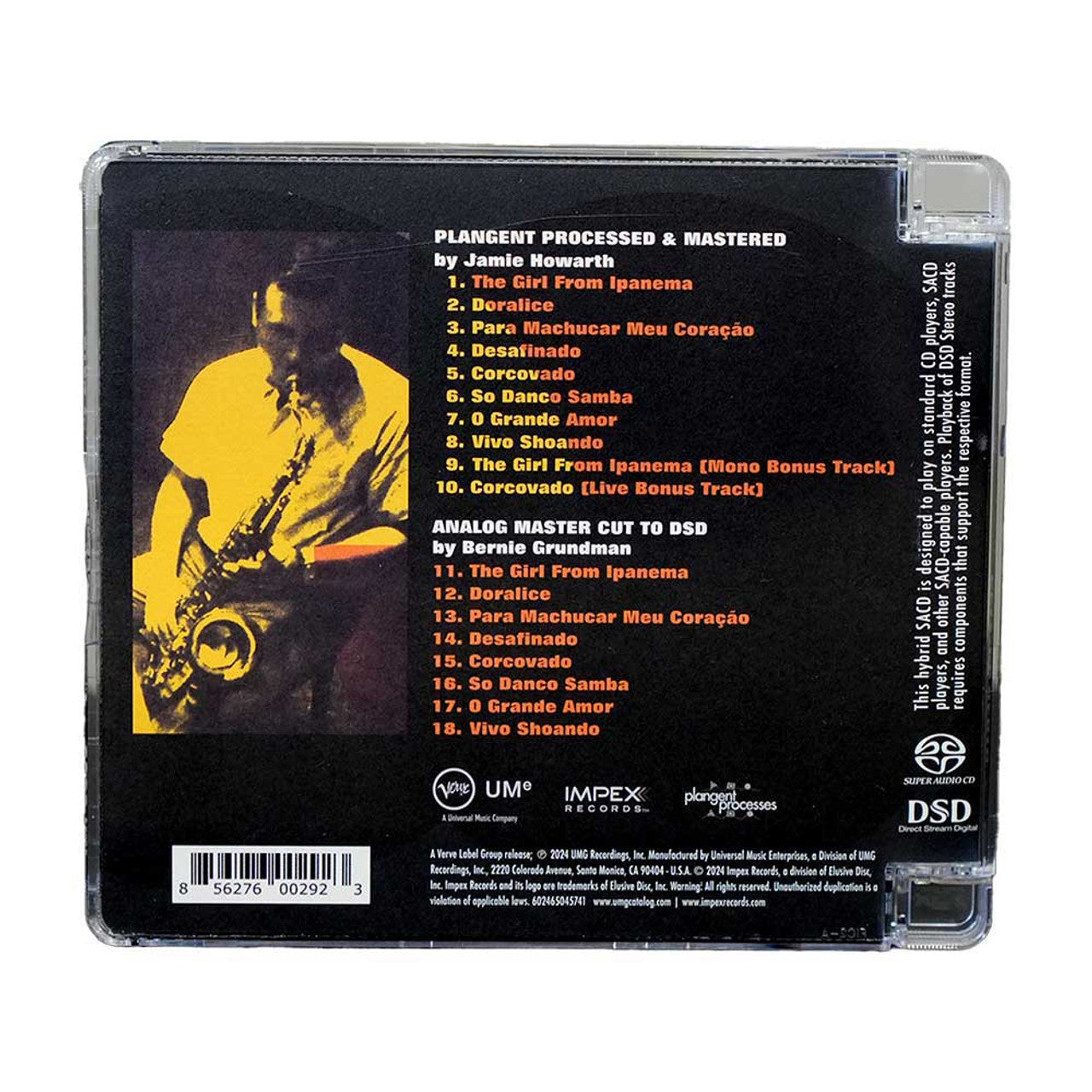 Stan Getz & Joao Gilberto - Getz/Gilberto - Impex Hybrid Stereo SACD [ Record ]