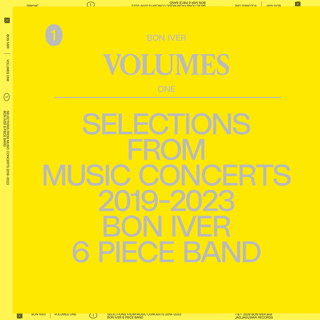 Bon Iver - Volumes One: Selections From Music Concerts 2019-2023 Bon Iver 6 Piece Band - LP [ Record ]