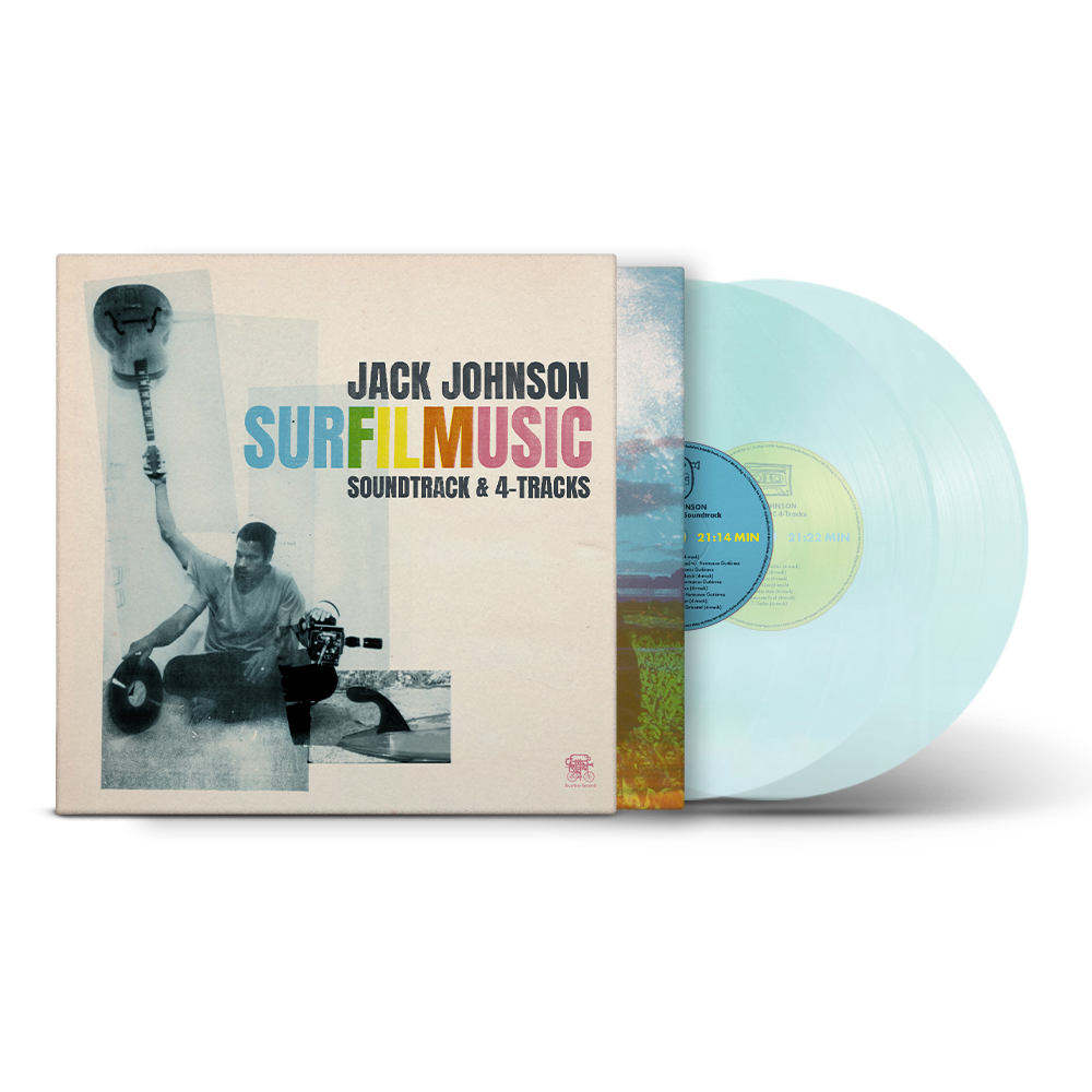 Jack Johnson - SURFILMUSIC (Soundtrack & 4-Tracks) - Indie LP [ Record ]