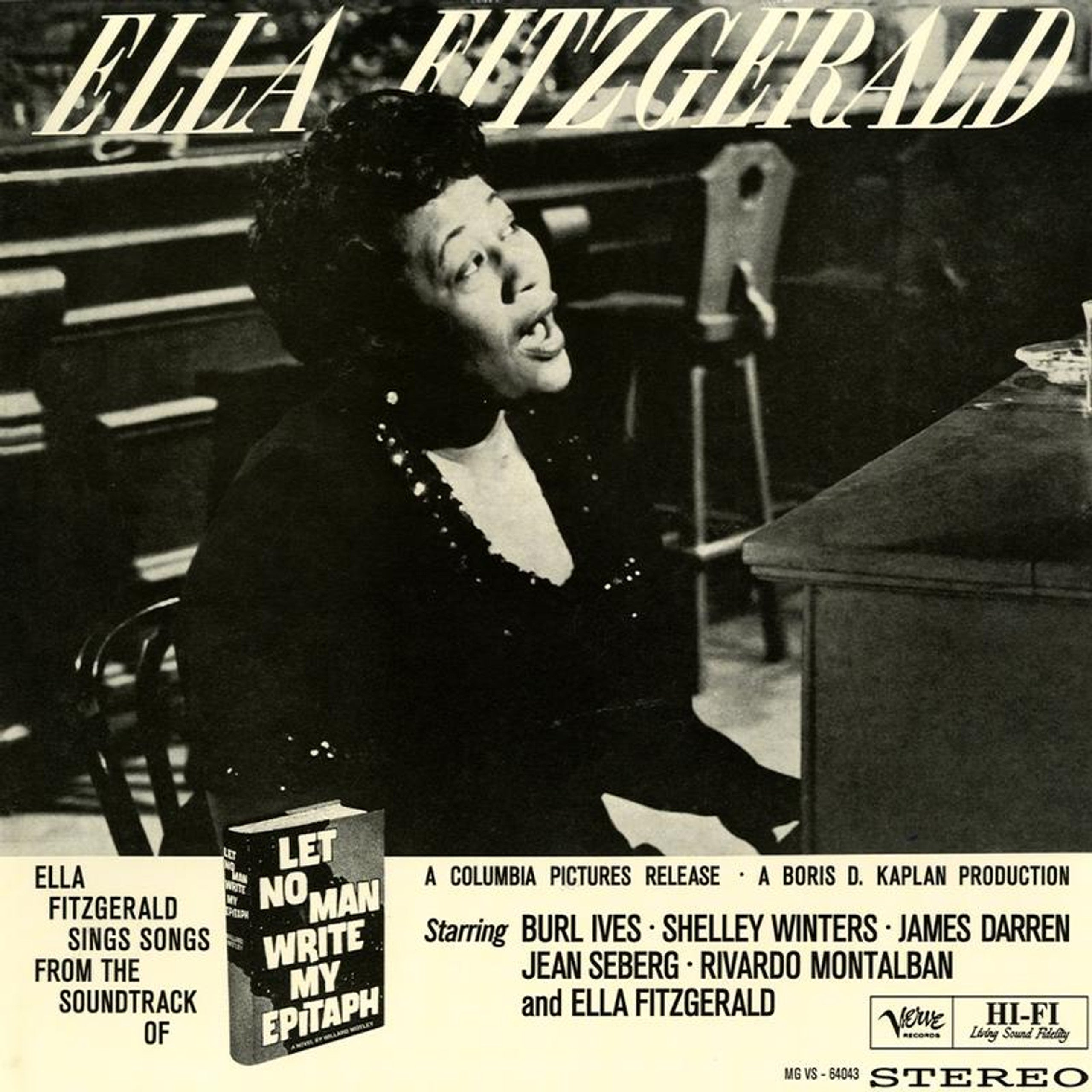 Ella Fitzgerald - Let No Man Write My Epitaph - Verve Series LP [ Record ]
