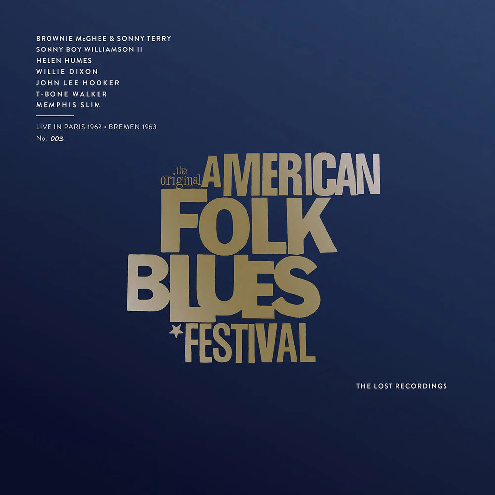 American Folk Blues Festival - Live In Paris 1962/Bremen 1963 - The Lost Recordings LP [ Record ]