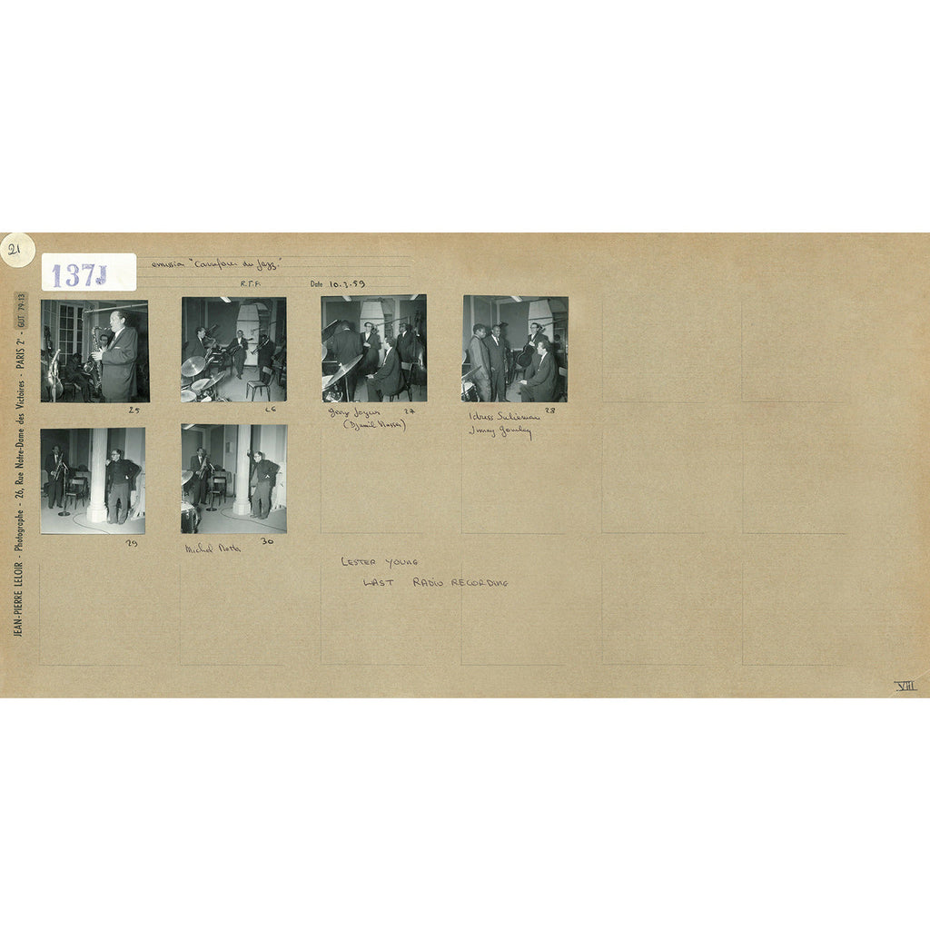 Lester Young - Le Dernier Message de Lester Young Barclay - Sam Records LP + 10” [ Record ]