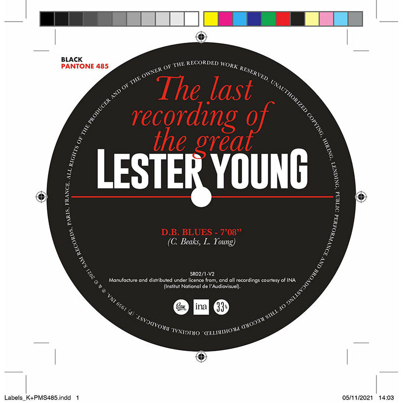Lester Young - Le Dernier Message de Lester Young Barclay - Sam Records LP + 10” [ Record ]