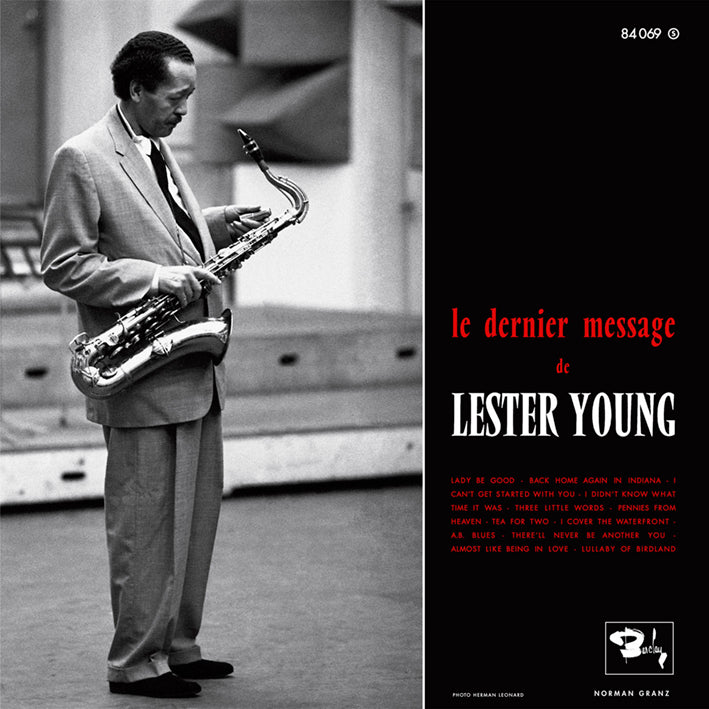 Lester Young - Le Dernier Message de Lester Young Barclay - Sam Records LP [ Record ]