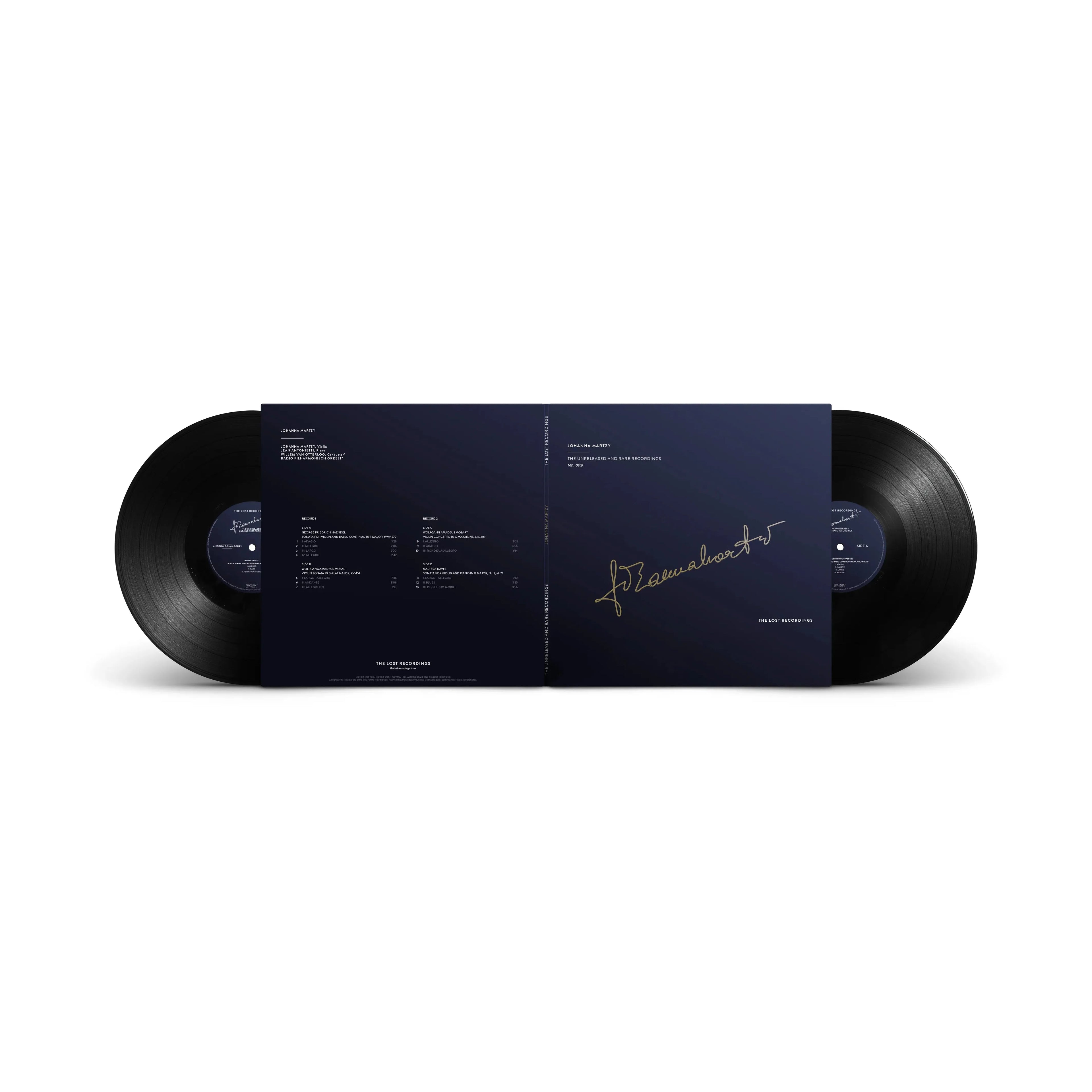 Johanna Martzy - The Unreleased And Rare Recordings - The Lost Recordings LP [ Record ]