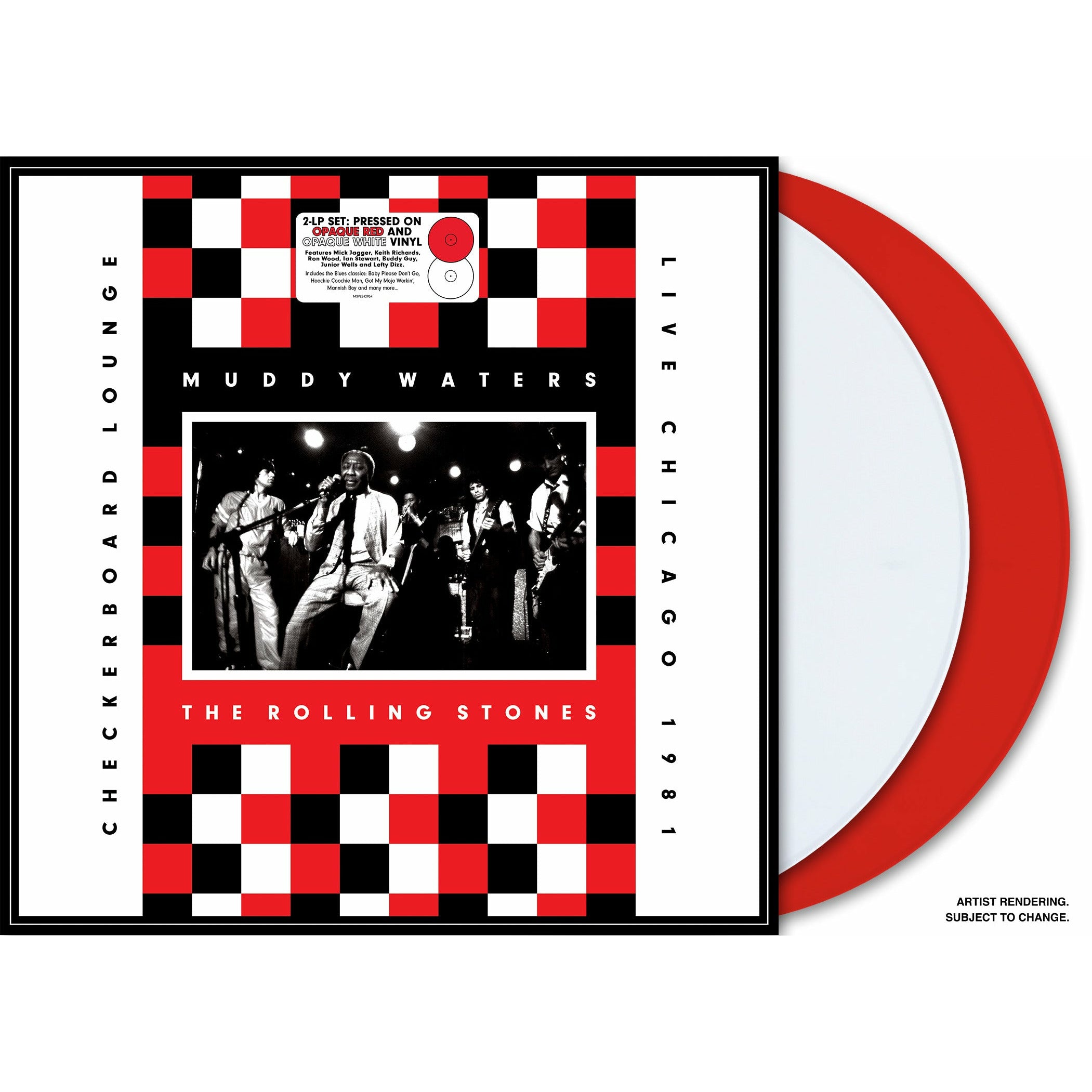 Muddy Waters & The Rolling Stones - Live At Checkerboard Lounge Chicago 1981 - LP [ Record ]