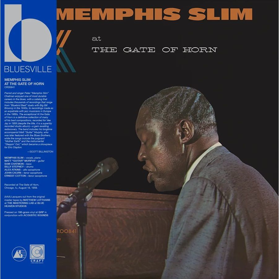 Memphis Slim - At the Gate of Horn - Bluesville Acoustic Sounds Series  LP [ Record ]