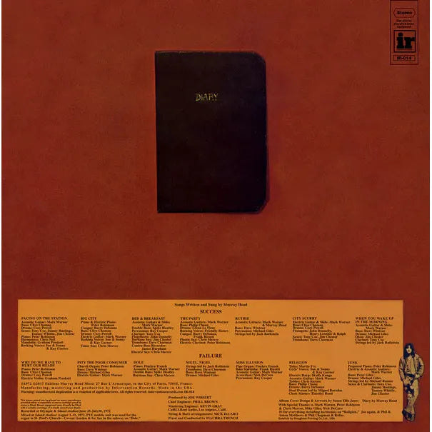 Murray Head - Nigel Lived - Intervention Records SACD [ Record ]