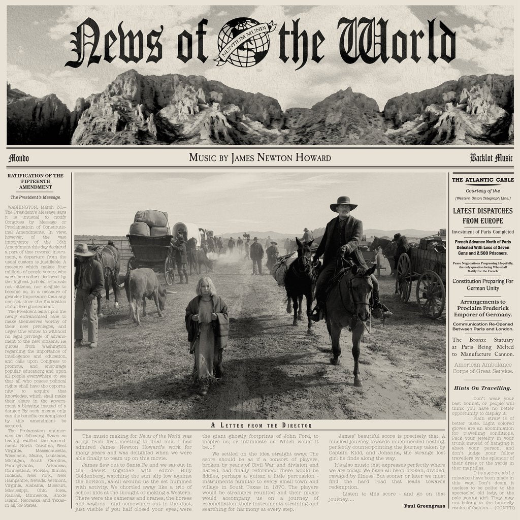 News Of The World - Original Motion Picture Soundtrack - LP [ Record ]