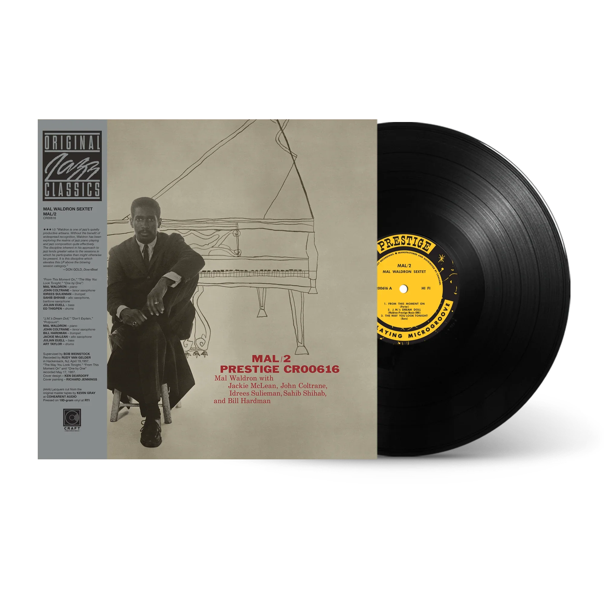 Mal Waldron Sextet - Mal/2 - OJC LP [ Record ]