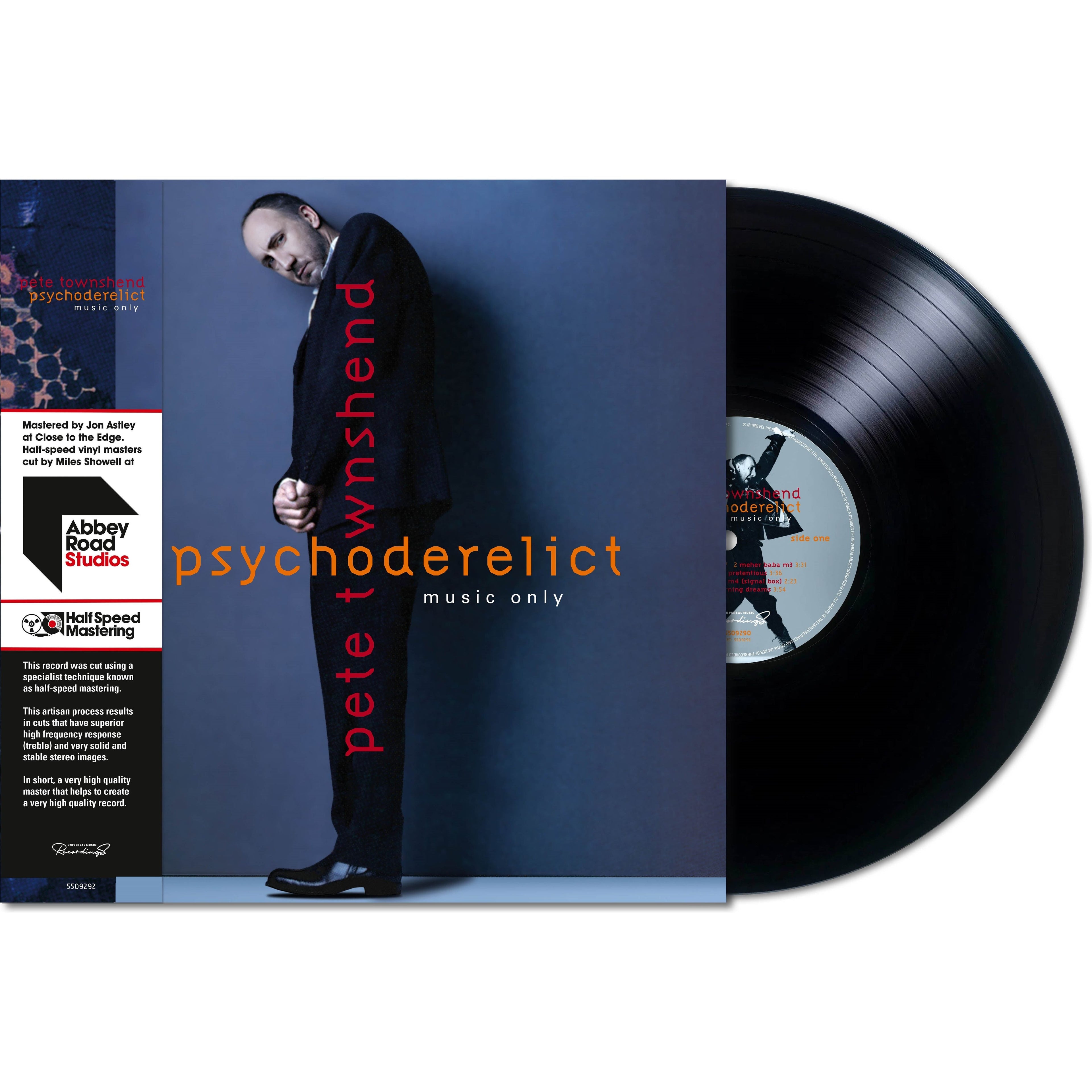 Pete Townshend - Psychoderelict (Music Only) - LP [ Record ]