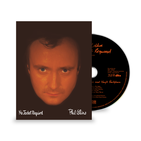 Phil Collins - No Jacket Required (2025 Mix) - Blu-ray Audio Disc [ Record ]