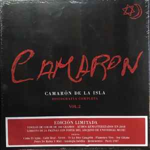 Camaron De La Isla: Discografia Completa Vol 2 - CD
