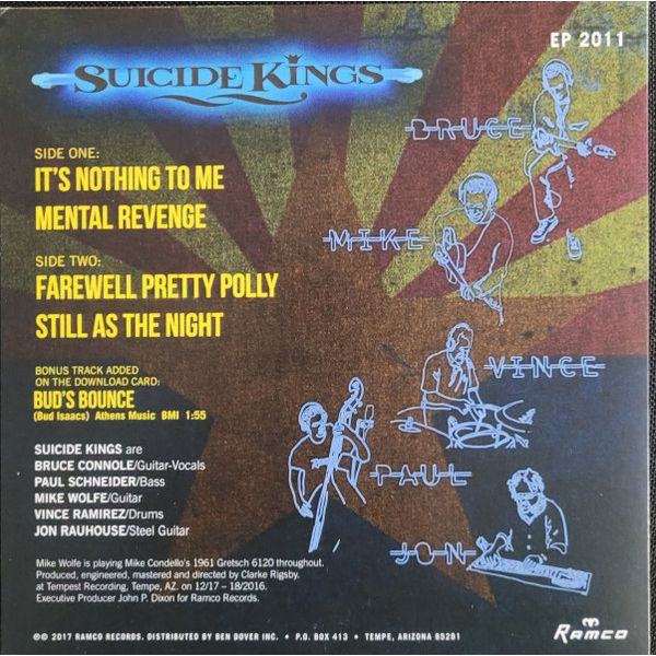 Suicide Kings - Suicide Kings - 7" EP [ Record ]
