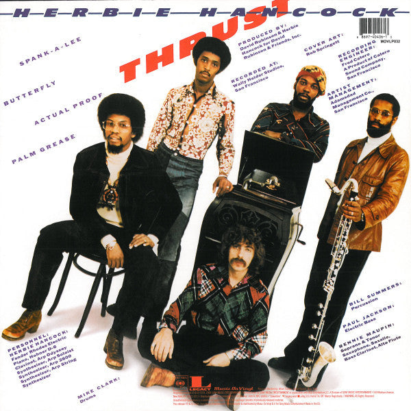 Herbie Hancock - Thrust - Music On Vinyl LP [ Record ]