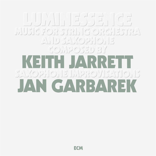 Keith Jarrett / Jan Garbarek - Luminessence - ECM Luminessence Series LP [ Record ]