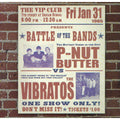 P-Nut Butter / The Vibratos - The VIP Club Presents Battle Of The Bands P-Nut Butter Vs. The Vibratos - CD [ Record ]