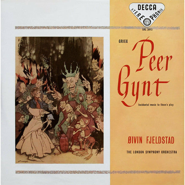 Oivin Fjeldstad - Grieg: Peer Gynt - Speakers Corner LP [ Record ]