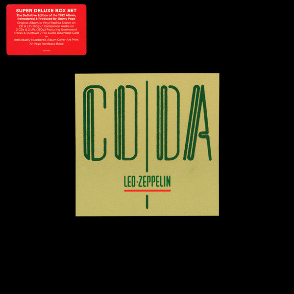 Led Zeppelin - Coda - LP Box Set [ Record ]