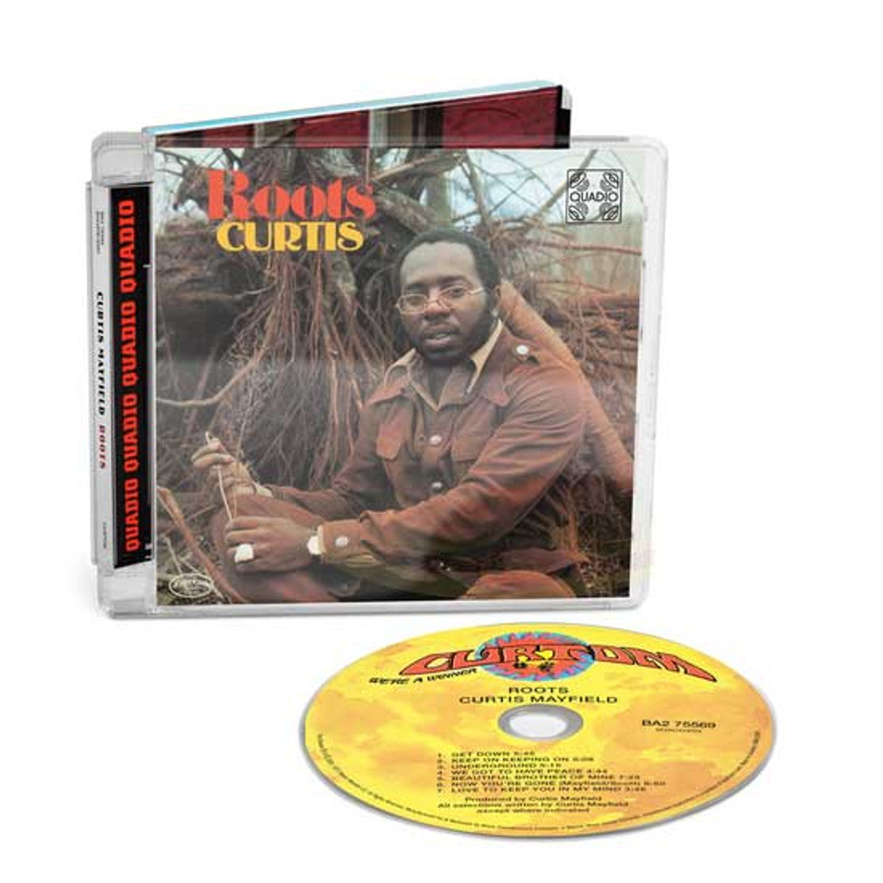 Curtis Mayfield - Roots - Quadio Blu-Ray Audio Disc [ Record ]
