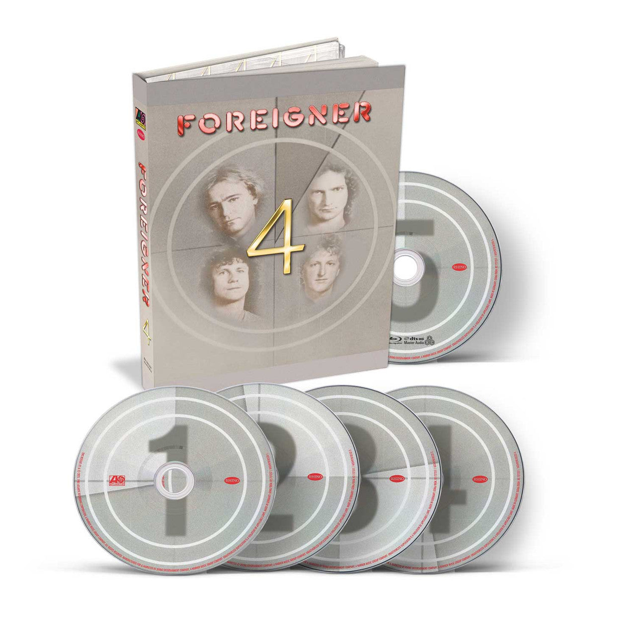 Foreigner - 4 (Deluxe) - CD/Blu-Ray Box Set [ Record ]