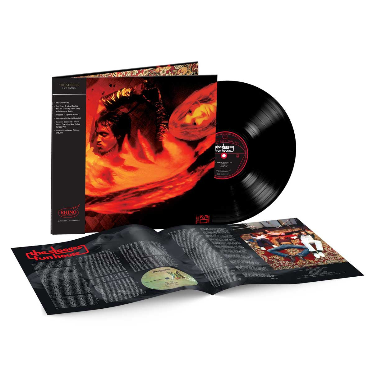 The Stooges - Fun House - Rhino Hi-Fi LP [ Record ]