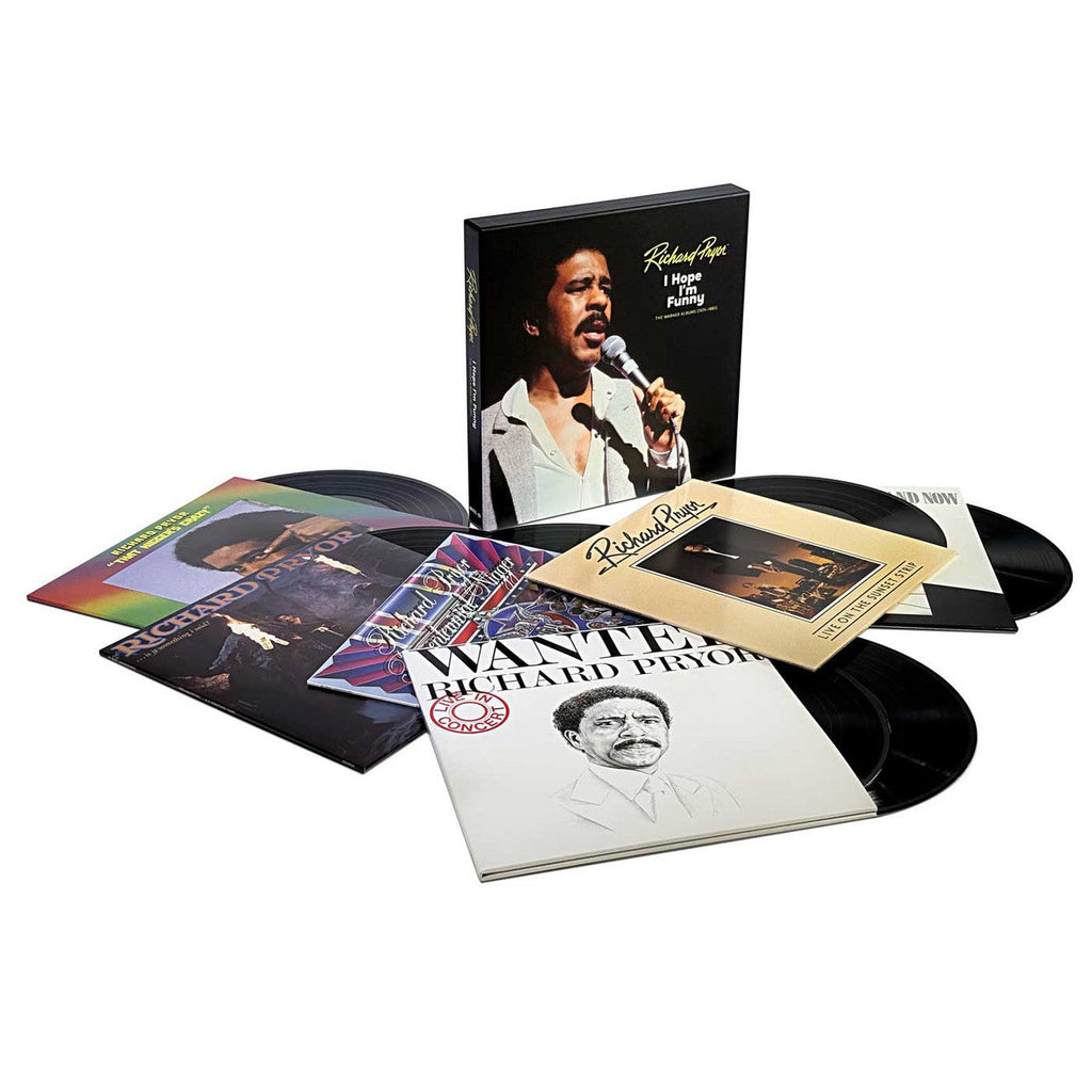 Richard Pryor - I Hope I'm Funny: The Warner Albums (1974-1983) - Box Set LP [ Record ]