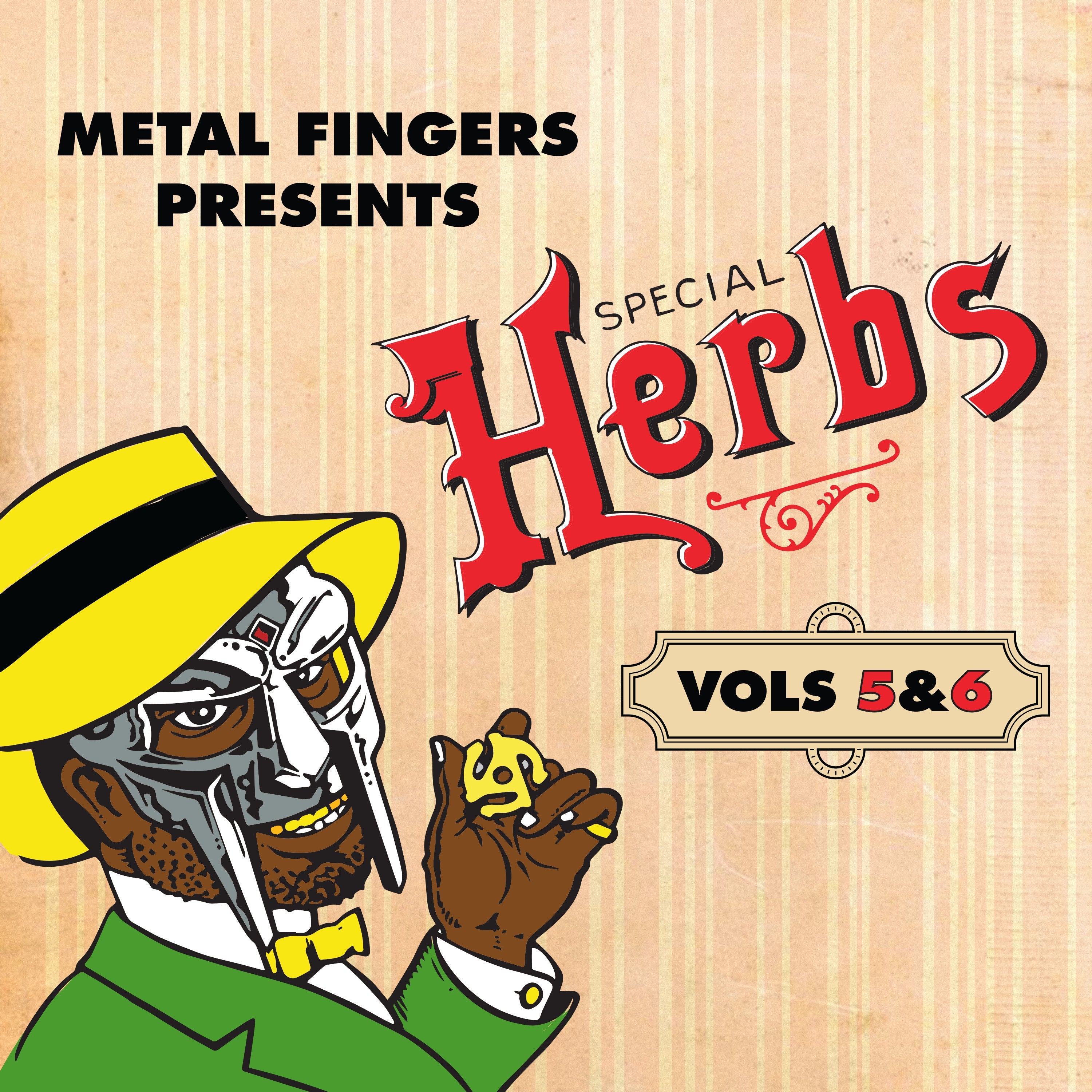 MF DOOM - Metal Fingers Presents: Special Herbs Vol. 5 & 6 - LP [ Record ]