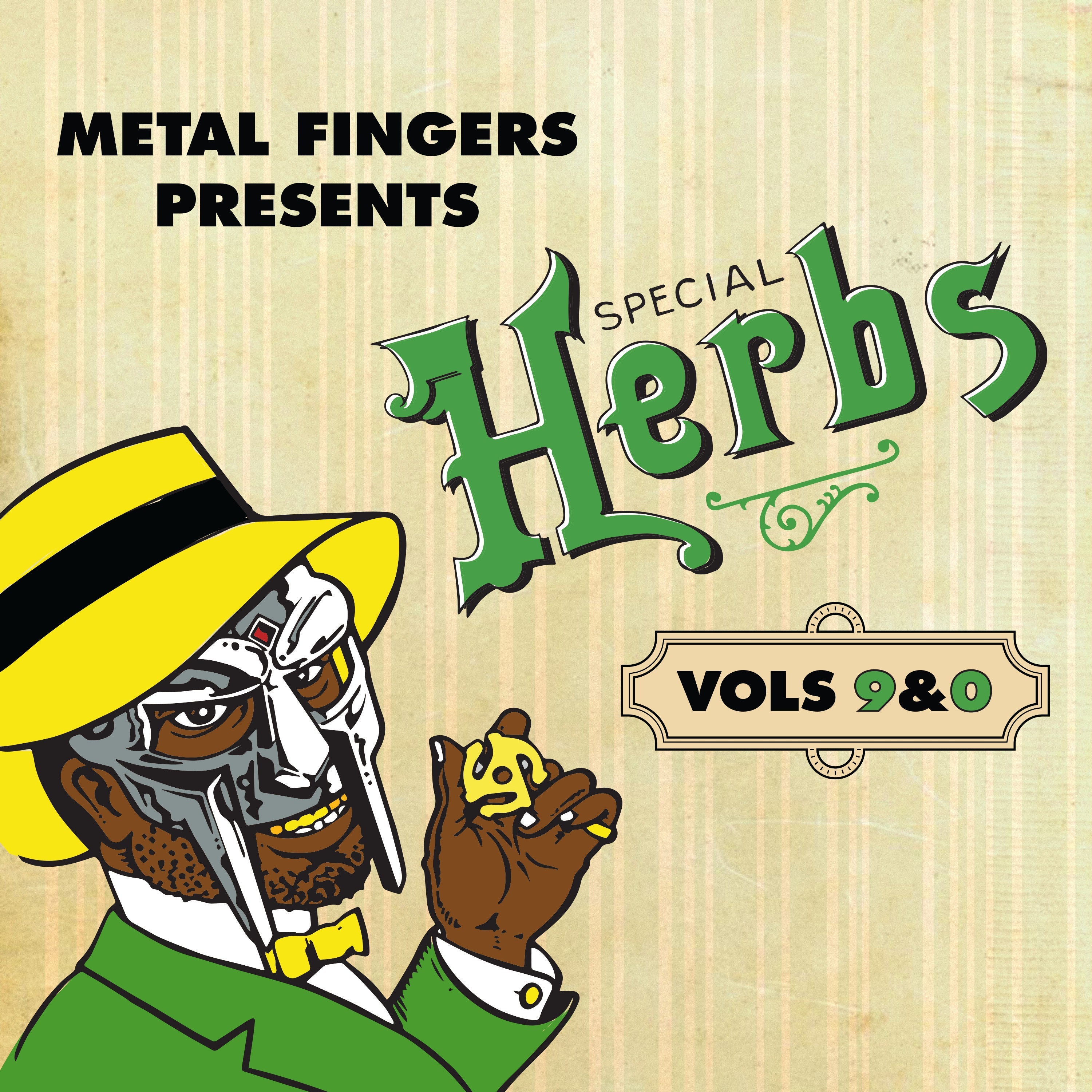 MF DOOM - Metal Fingers Presents: Special Herbs Vol. 9 & 0 - LP [ Record ]