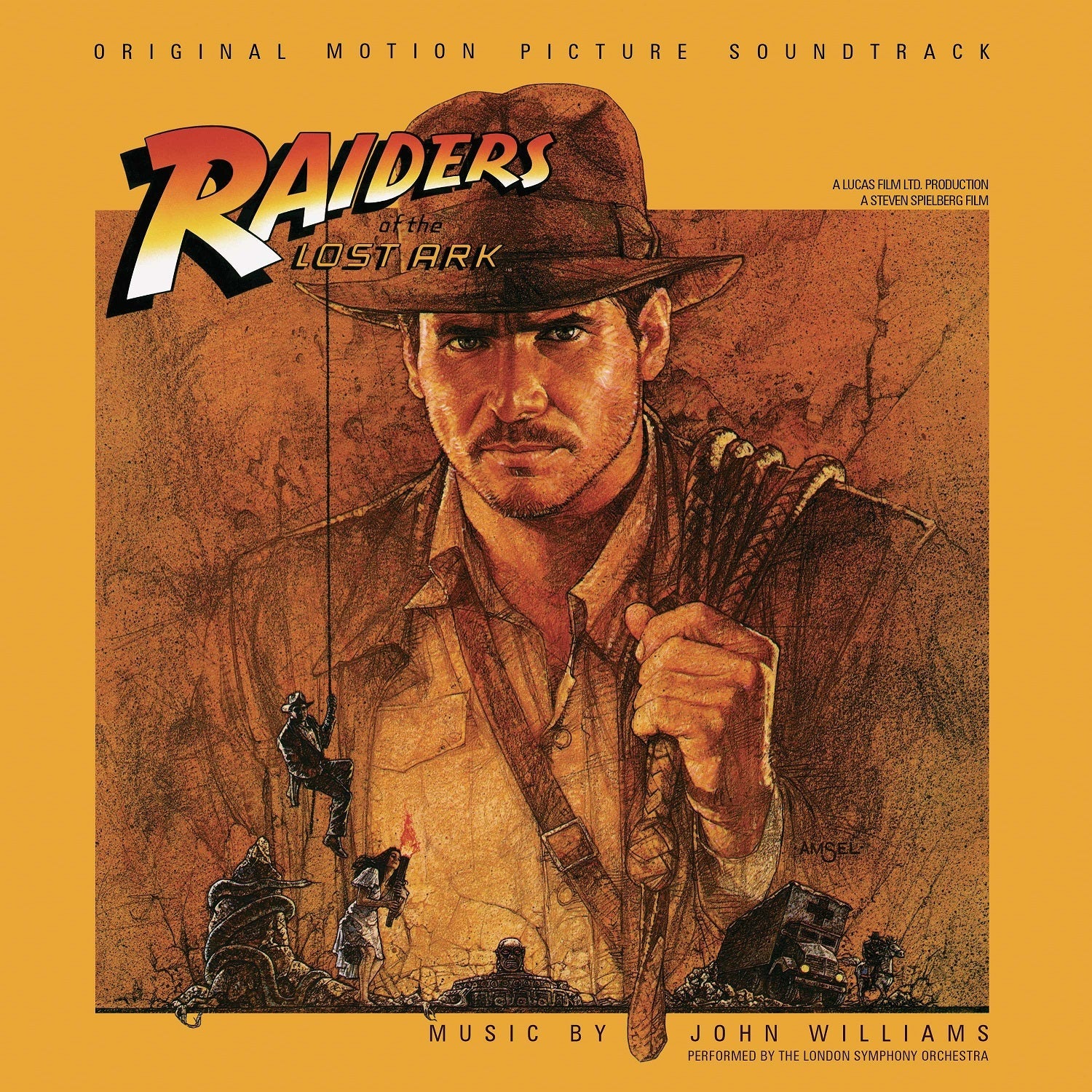 Indiana Jones and the Raiders of the Lost Ark - Original Soundtrack - LP [ Record ]