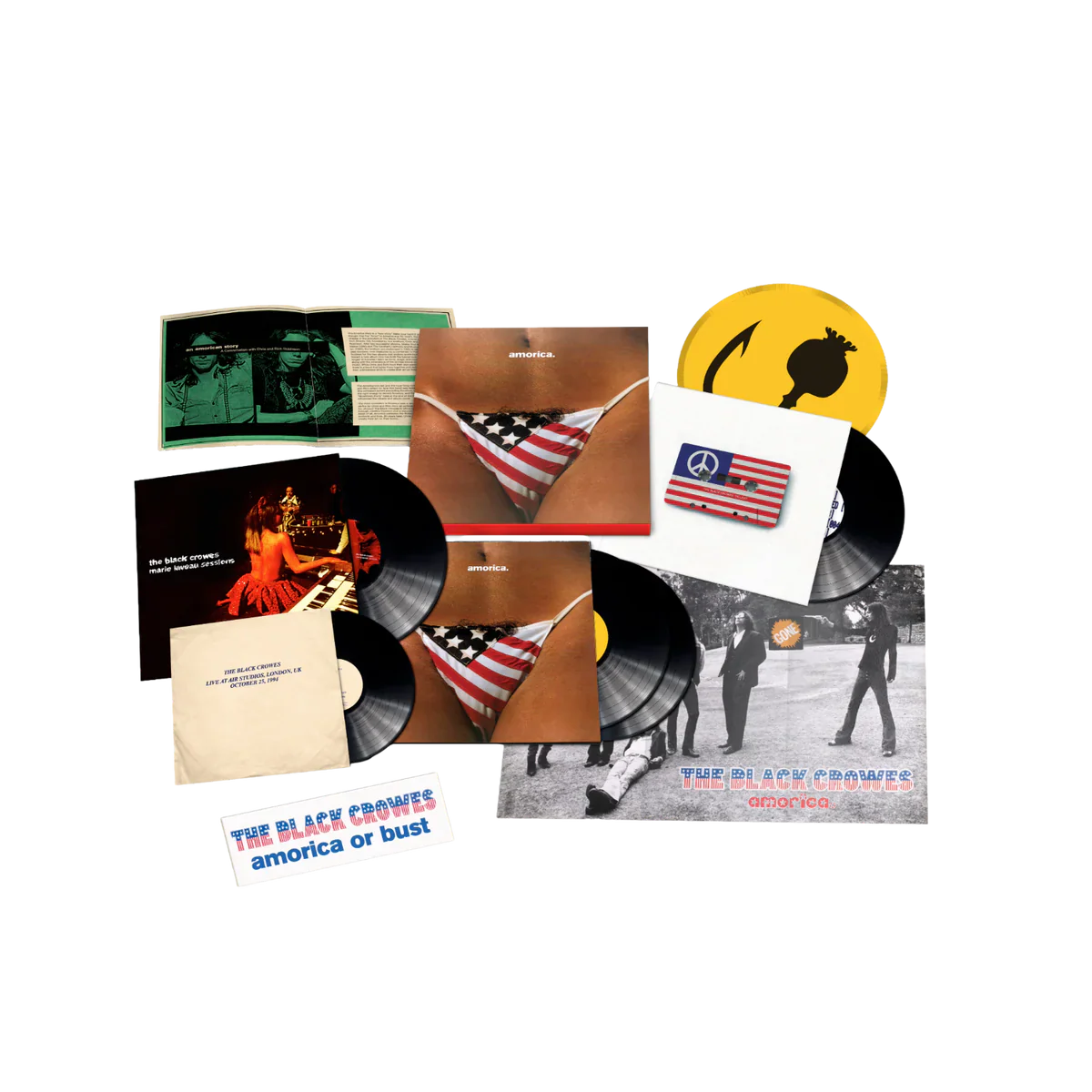 The Black Crowes - Amorica. - Super Deluxe LP Box Set [ Record ]