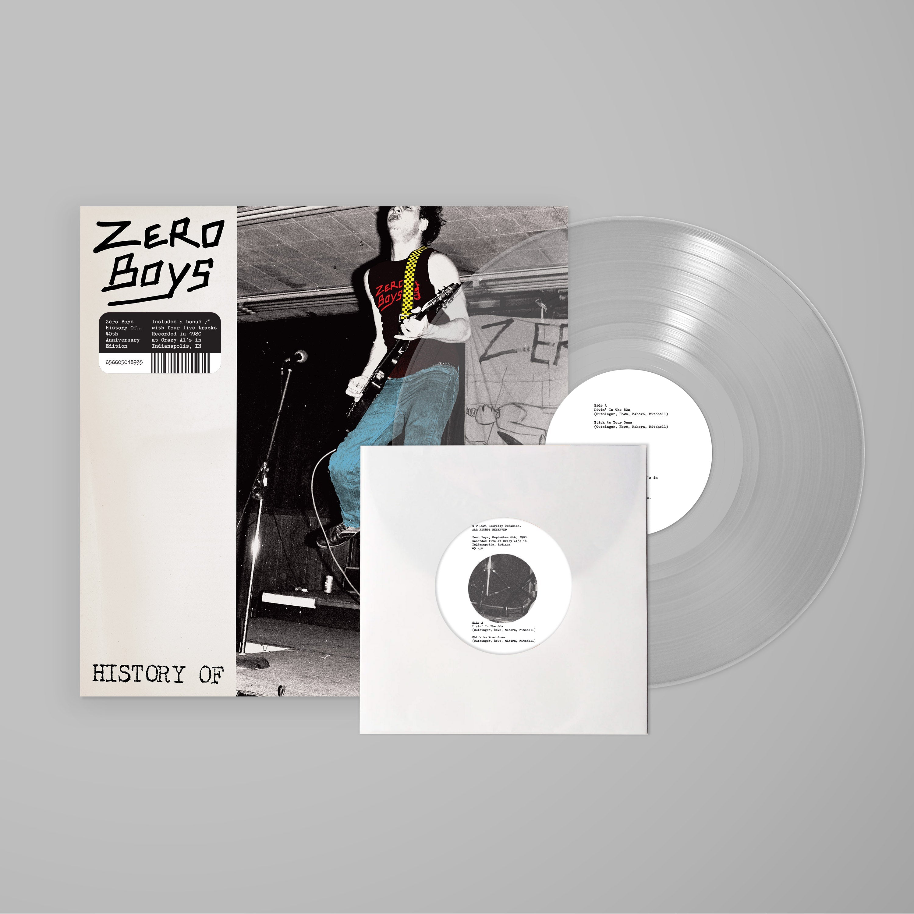 Zero Boys - History Of... - LP [ Record ]