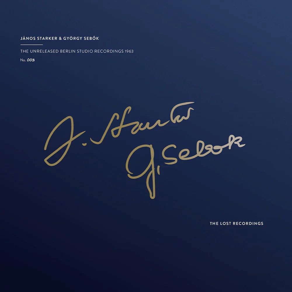 Janos Starker and Gyorgy Sebok - The Unreleased Berlin Studio Recordings 1963 - The Lost Recordings LP [ Record ]