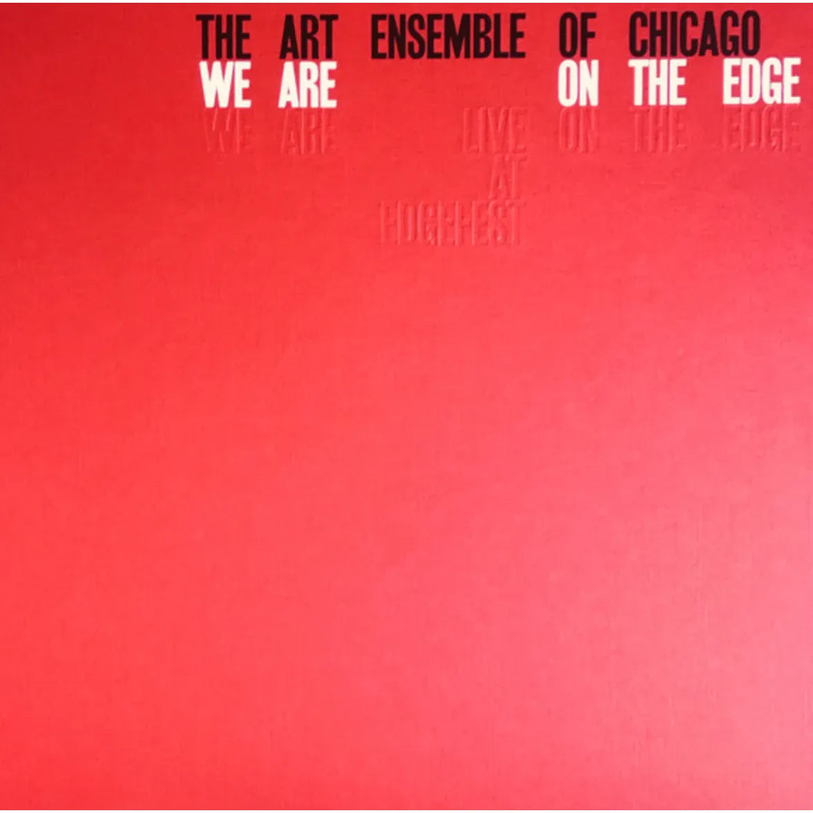 The Art Ensemble of Chicago - We Are On The Edge - LP Box Set [ Record ]