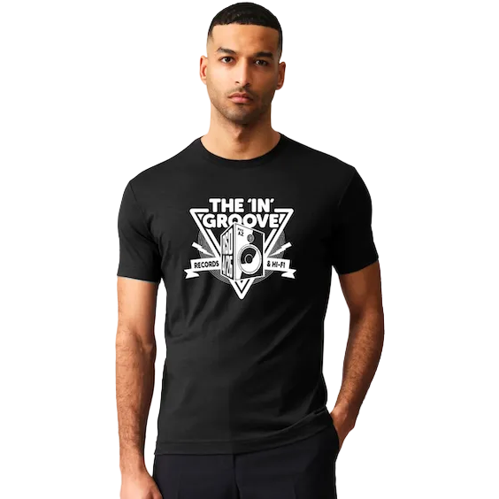 The 'In' Groove Record Store Black Record Store Day 2026 T-Shirt [ Record ]