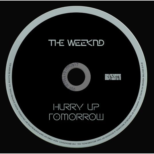 The Weeknd - Hurry Up Tomorrow (Sorayama Cover) Collector's Edition Signed CD [ Record ]