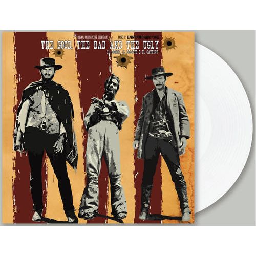 The Good, The Bad and the Ugly (Original Motion Picture Soundtrack) - Ennio Morricone - White LP [ Record ]