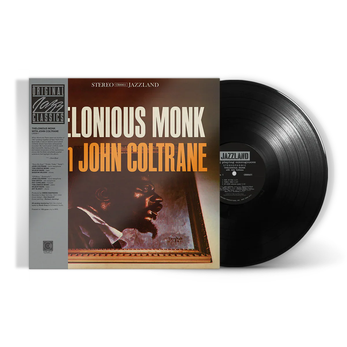 Thelonious Monk - Thelonious Monk with John Coltrane - OJC LP [ Record ]