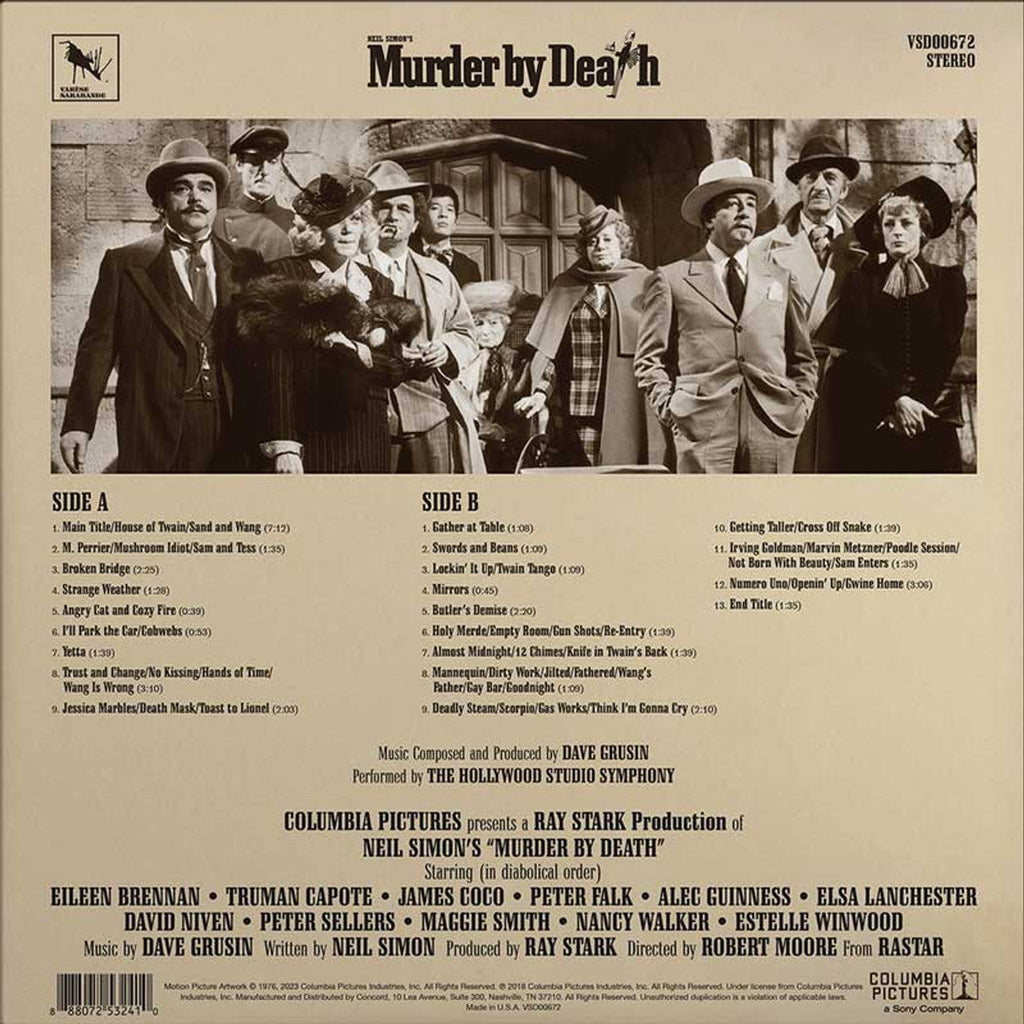 Murder by Death - Original Motion Picture Soundtrack - LP [ Record ]