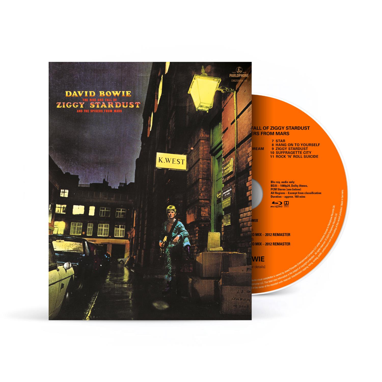David Bowie - The Rise and Fall of Ziggy Stardust - Blu-Ray Audio Disc [ Record ]