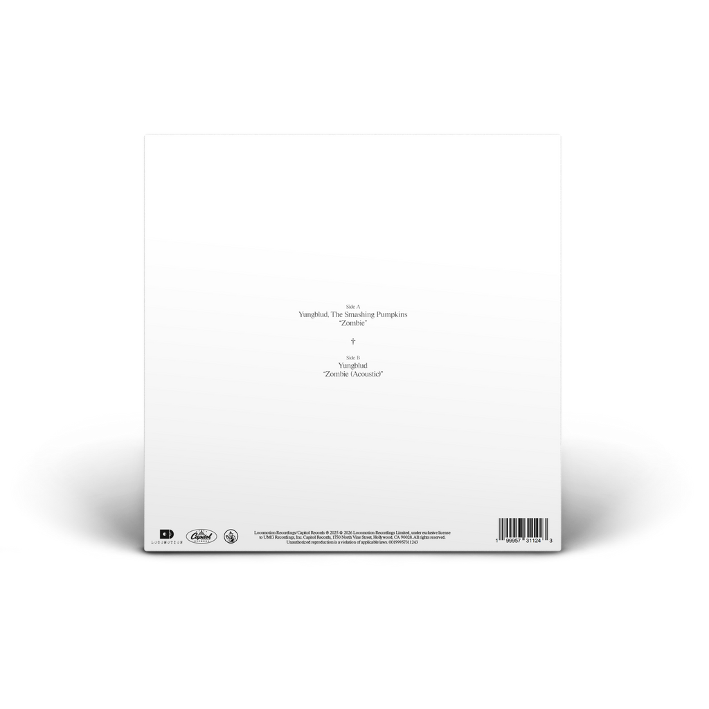 YUNGBLUD / The Smashing Pumpkins - Zombie - White 7" Single [ Record ]