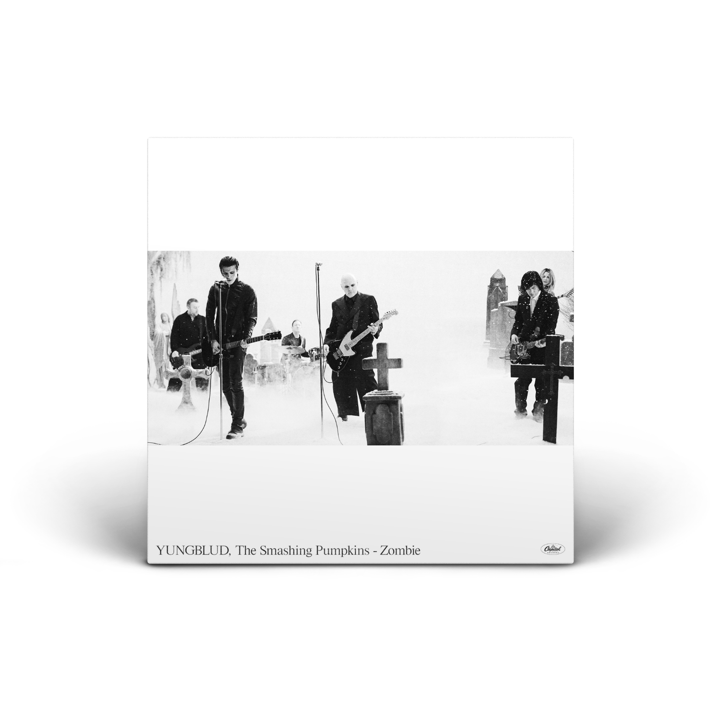 YUNGBLUD / The Smashing Pumpkins - Zombie - White 7" Single [ Record ]