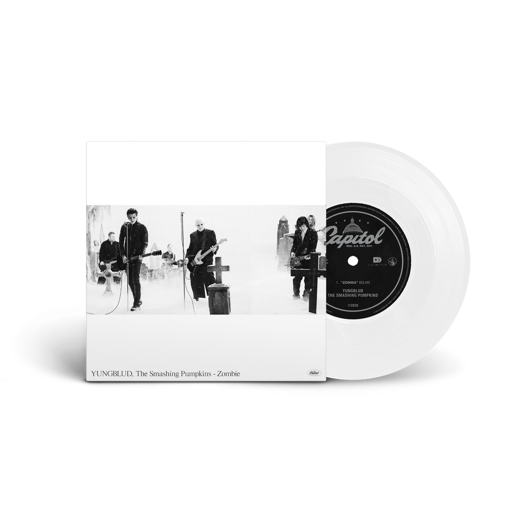 YUNGBLUD / The Smashing Pumpkins - Zombie - White 7" Single [ Record ]
