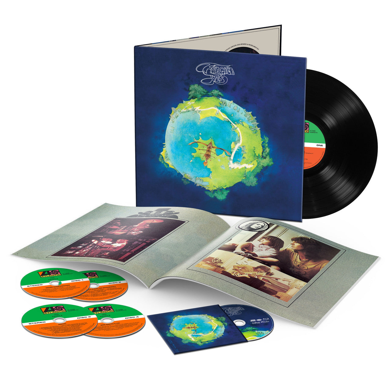 Yes - Fragile (Super Deluxe Edition) - 1LP, 4xCD & Blu-Ray Audio Disc Box Set [ Record ]
